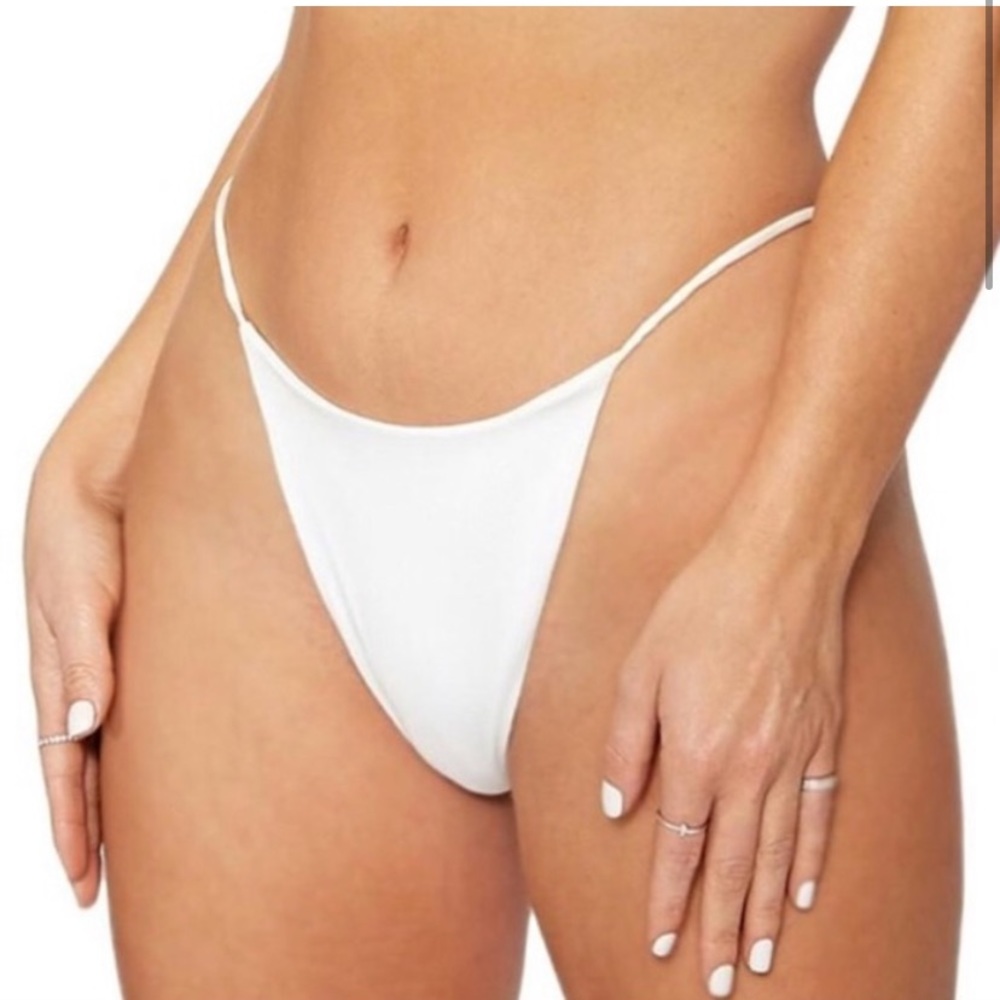 Naked Wardrobe High Waist Bikini Bottoms
